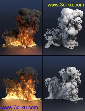 3D打印模型Pyromantix - Volumetric Infernos的图片
