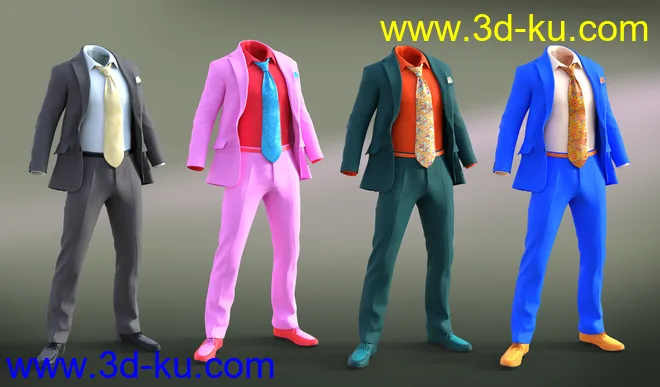 Q Suit Textures模型的图片6