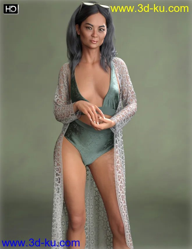 Qiaolian HD for Genesis 8.1 Female模型的图片4