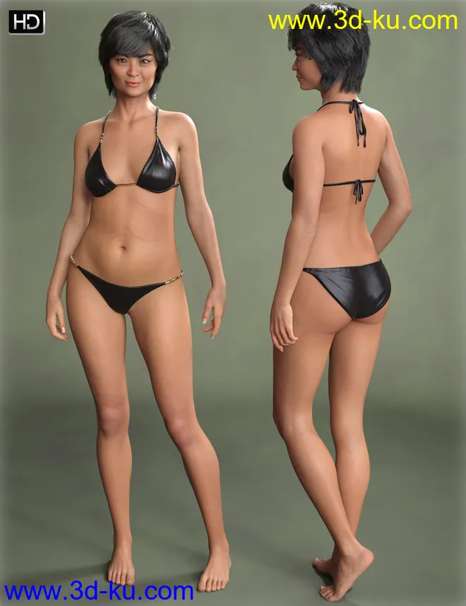 Qiaolian HD for Genesis 8.1 Female模型的图片9