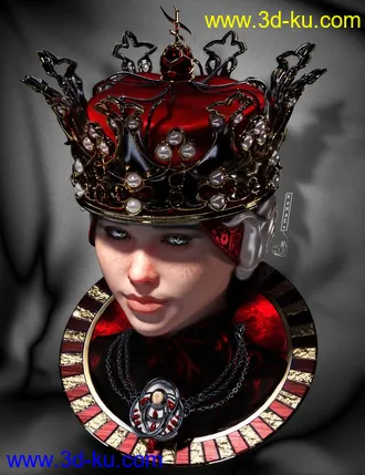3D打印模型Queen's Crown的图片