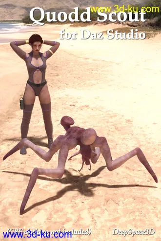 3D打印模型Quodd Scout For Daz Studio的图片