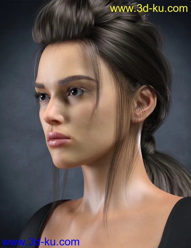 Rain HD for Genesis 8.1 Female模型的图片5