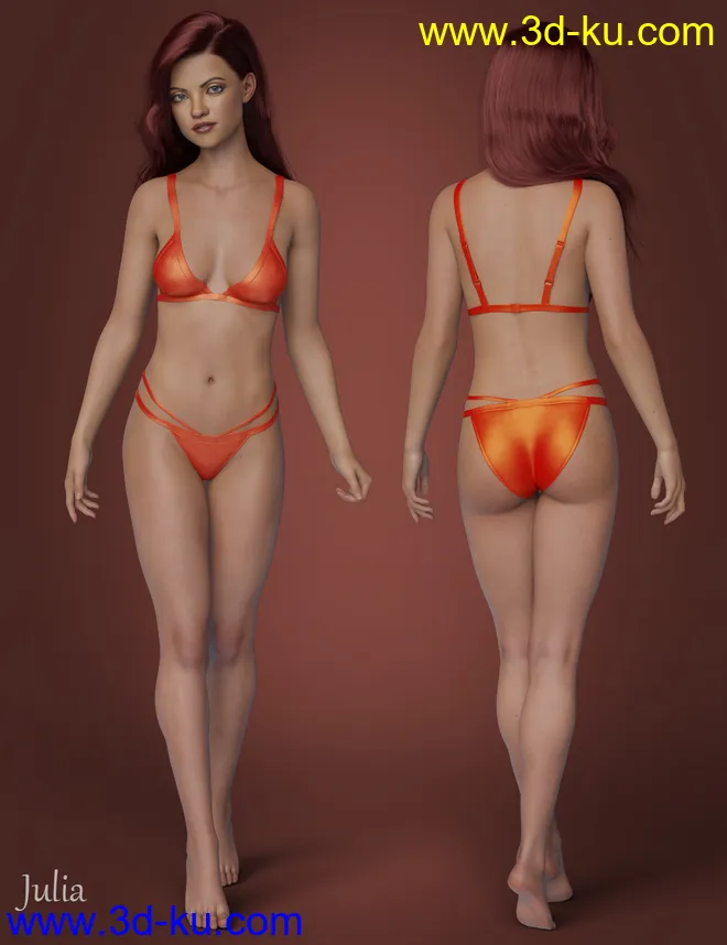 Real Faces and Bodies for Rosa Maria 8.1模型的图片9