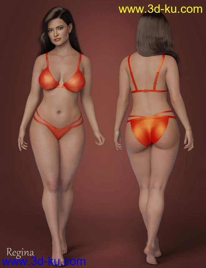 Real Faces and Bodies for Rosa Maria 8.1模型的图片11