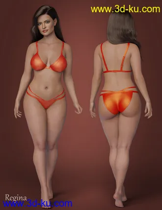 3D打印模型Real Faces and Bodies for Rosa Maria 8.1的图片