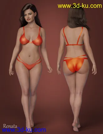 3D打印模型Real Faces and Bodies for Rosa Maria 8.1的图片