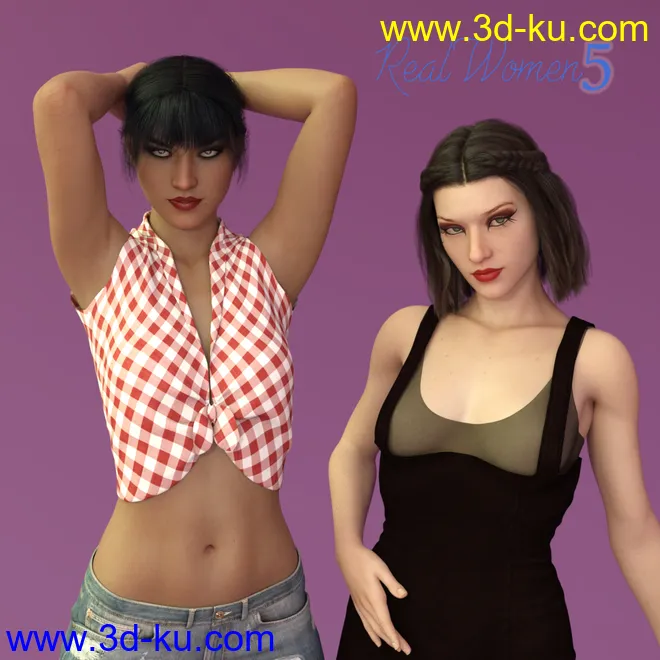 Real Women 5 for G8F模型的图片1