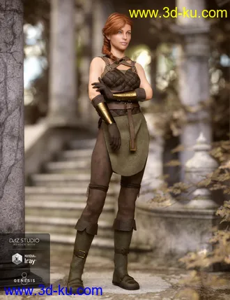 3D打印模型Rebel Rogue Outfit Textures的图片