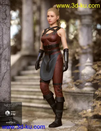 3D打印模型Rebel Rogue Outfit Textures的图片
