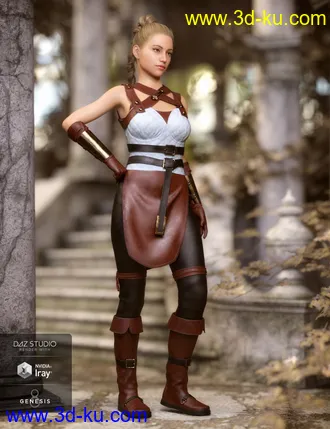3D打印模型Rebel Rogue Outfit Textures的图片