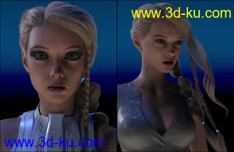 3D打印模型Render RY Xara - Lights, Cameras, and Expressions for Genesis 8.1 Female的图片