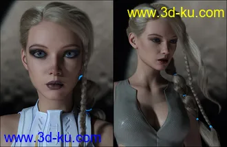 3D打印模型Render RY Xara - Lights, Cameras, and Expressions for Genesis 8.1 Female的图片