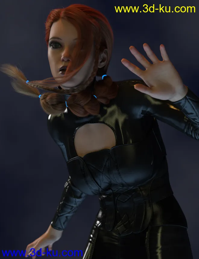 Render RY Xara - Lights, Cameras, and Expressions for Genesis 8.1 Female模型的图片15