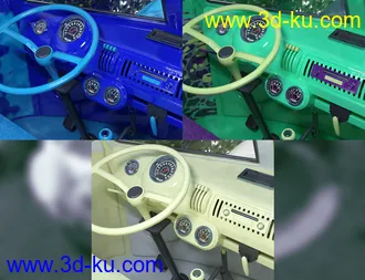 3D打印模型Retro Camper Van的图片