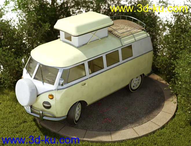 Retro Camper Van模型的图片15