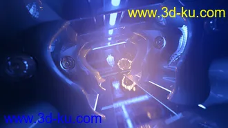 3D打印模型Retro Neon Hallway的图片