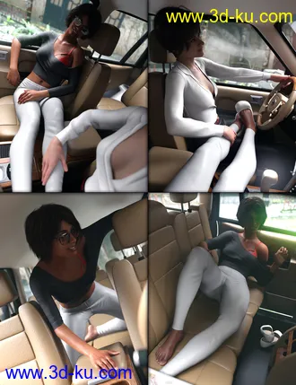 3D打印模型Road Trip Poses for Genesis 8 Female的图片