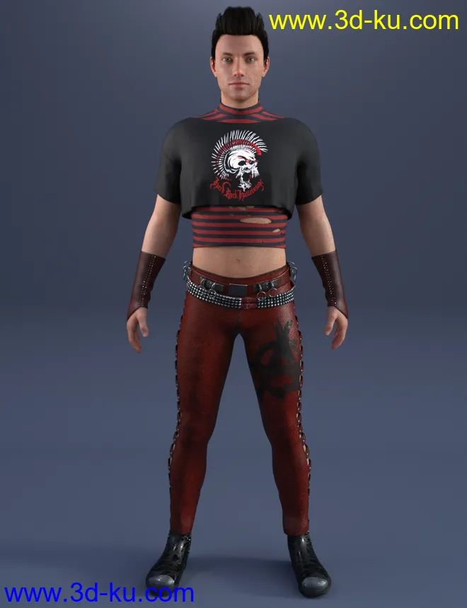 Rocker Dude Textures模型的图片4
