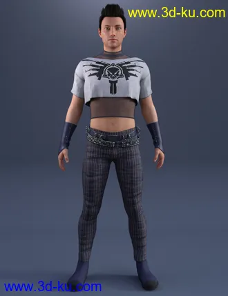 3D打印模型Rocker Dude Textures的图片