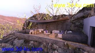 3D打印模型Rocky Mountains Backyard的图片