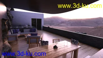 3D打印模型Rocky Mountains Backyard的图片