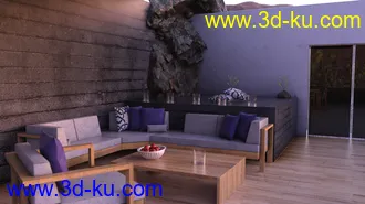 3D打印模型Rocky Mountains Backyard的图片