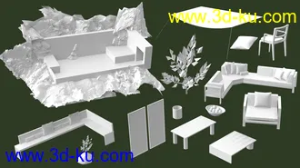 3D打印模型Rocky Mountains Backyard的图片