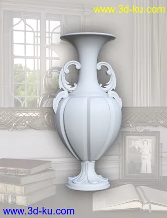 3D打印模型Rococo Vases Iray的图片