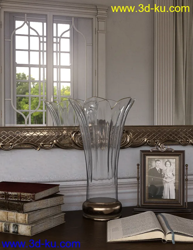 Rococo Vases Iray模型的图片8
