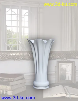 3D打印模型Rococo Vases Iray的图片