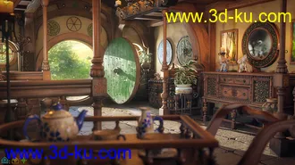 3D打印模型ROG Fantasy Home - Entrance的图片