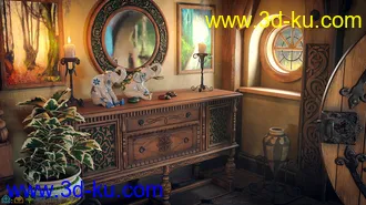 3D打印模型ROG Fantasy Home - Entrance的图片