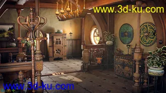 3D打印模型ROG Fantasy Home - Entrance的图片