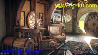 3D打印模型ROG Fantasy Home - Entrance的图片