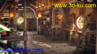 3D打印模型ROG Fantasy Home - Entrance的图片