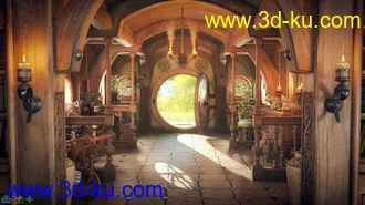 3D打印模型ROG Fantasy Home - Entrance的图片