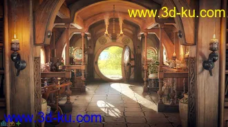 3D打印模型ROG Fantasy Home - Entrance的图片