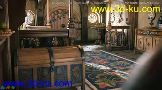 ROG Fantasy Home - Entrance Furniture Set模型的图片6