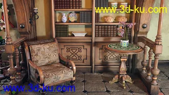 3D打印模型ROG Fantasy Home - Entrance Furniture Set的图片