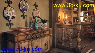 ROG Fantasy Home - Entrance Furniture Set模型的图片9