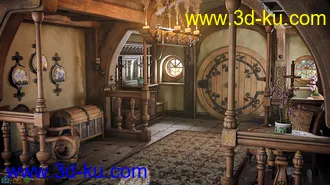 3D打印模型ROG Fantasy Home - Entrance Furniture Set的图片