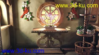 ROG Fantasy Home - Entrance Furniture Set模型的图片13