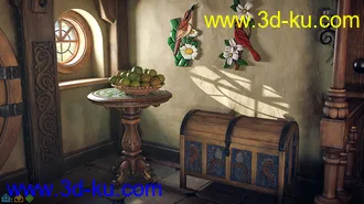 ROG Fantasy Home - Entrance Furniture Set模型的图片16