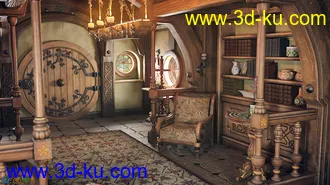 3D打印模型ROG Fantasy Home - Entrance Furniture Set的图片