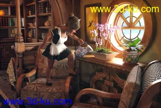 3D打印模型ROG Fantasy Home - Entrance Furniture Set的图片