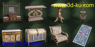 ROG Fantasy Home - Entrance Furniture Set模型的图片22