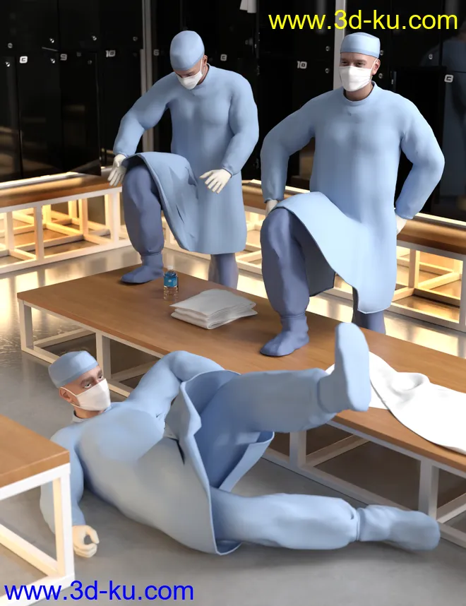 RSSY Clothing Converter from Genesis to Genesis 8 Male模型的图片1