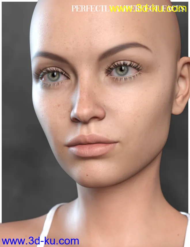 RY Perfectly Imperfect Faces Merchant Resource for Genesis 8.1 Female模型的图片4