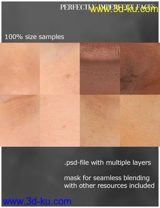 3D打印模型RY Perfectly Imperfect Faces Merchant Resource for Genesis 8.1 Female的图片